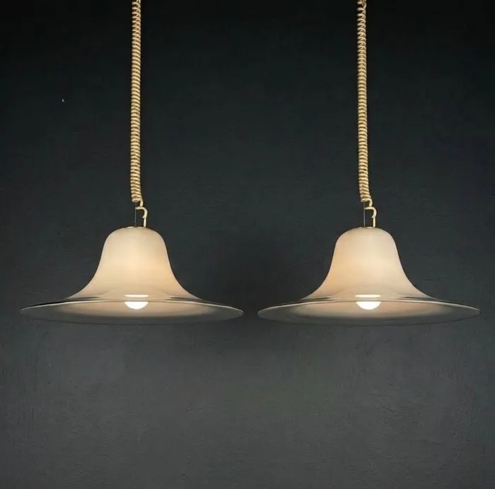 Leucos - Hanging lamp - Glass - Leucos chandelier