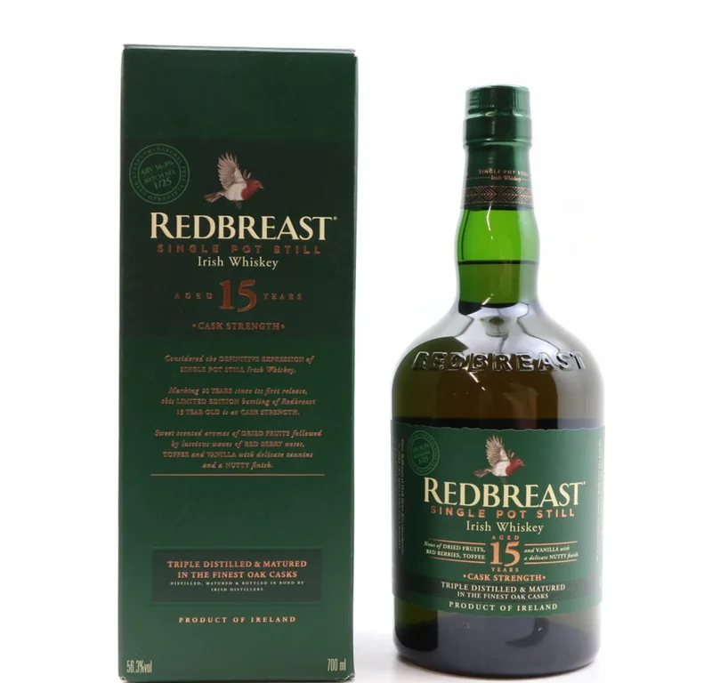 Redbreast 15 Year Old Cask Strength (70cl, 56.3%)