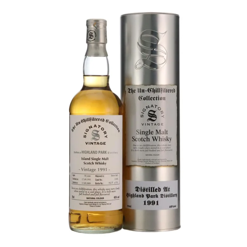 Highland Park – 1991 The Un-Chillfiltered Collecion 18 Year Old
