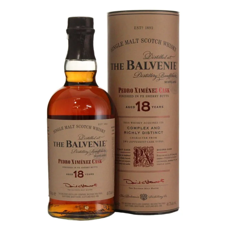 Balvenie – Pedro Ximénez Cask 18 Year Old