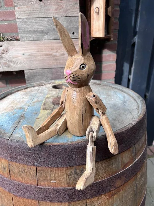 Decorative ornament - Europe - Wooden Hare