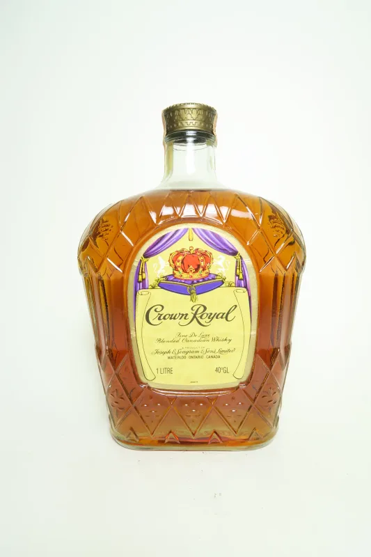 Seagram's Crown Royal Blended Canadian Whisky - Distilled 1983