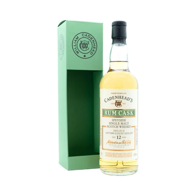 Dufftown-Glenlivet – 2007 12 Year Old Rum Cask Cadenhead's