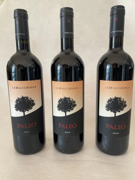 Le Macchiole "Paleo" 2x 2010 & 1x 2006 - Tuscany IGT - 3 Bottles (0.75L)