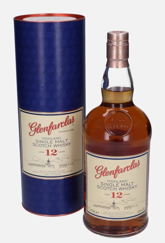 Glenfarclas – 12 Year Old (1L, 43%)
