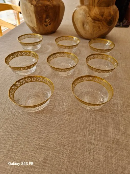 Saint Louis - Thistle - Dinner set for 12 (8) - Rock crystal