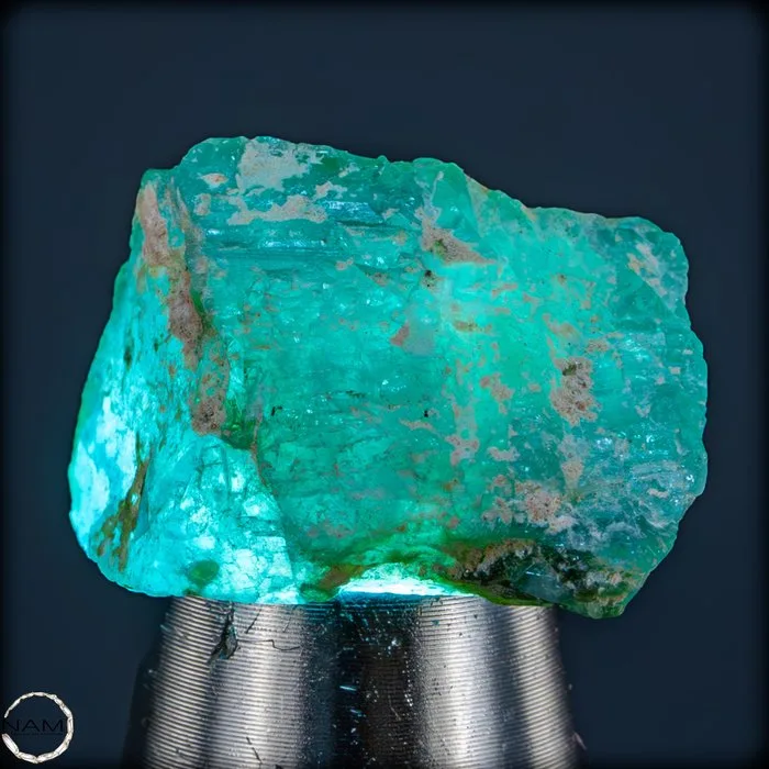 Natural Grandidierite crystal – rare rarity in intense blue-green brilliance - 18.55 ct- 3.71 g