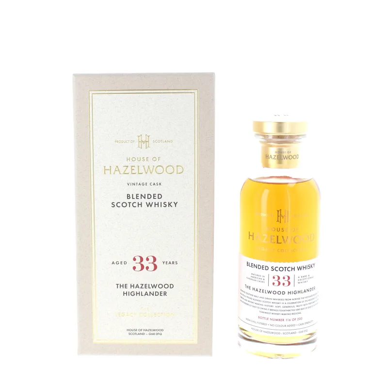 House of Hazelwood 33 Year Old The Hazelwood Highlander – The Legacy Collection