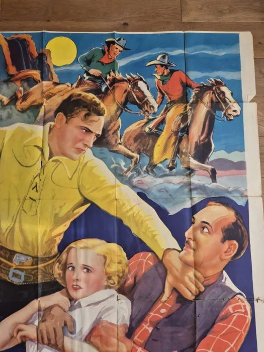 Anonymous - Optie 1 (Helder en compleet - Aanrader): "Cheyenne Rides Again" (Le Retour de Cheyenne) - Original - 1930s