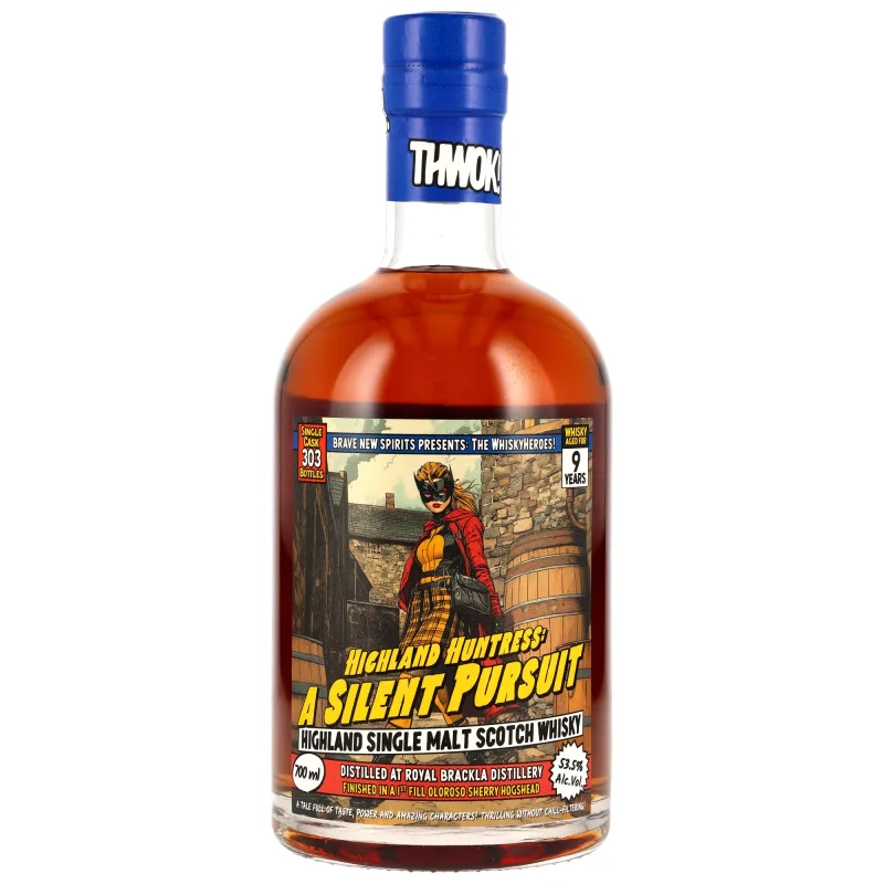 Royal Brackla – 9 Year Old Whiskyheroes: A Silent Pursuit