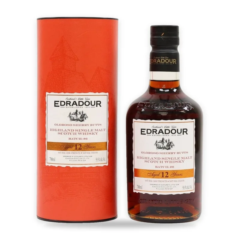 Edradour – 12 Year Old 2012 - Oloroso Sherry Butts Batch #6