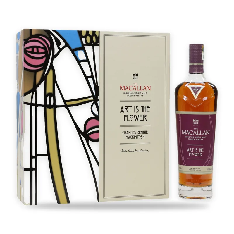 Macallan x Charles Rennie Mackintosh - Art is the Flower