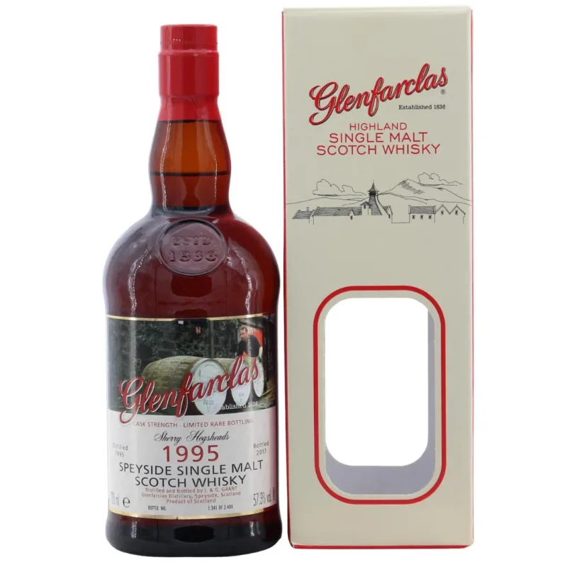 Glenfarclas – 1995/2017 Cask Strength Limited Rare Bottling (70cl, 57.3%)