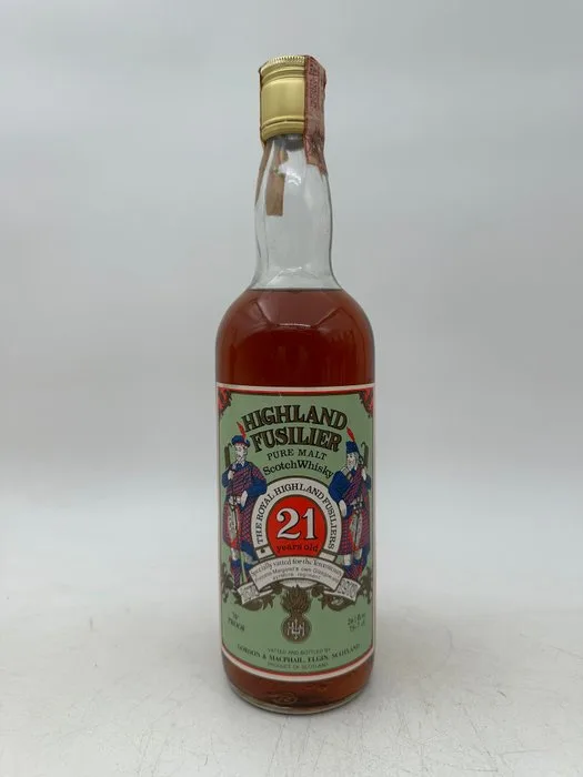 Highland Fusilier 21 years old Tercentenary 1978 - Gordon & MacPhail - 75.7cl