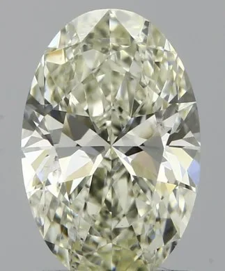 1 pcs Diamond (Natural) - 1.00 ct - Oval - I - SI1 - Gemological Institute of America (GIA)