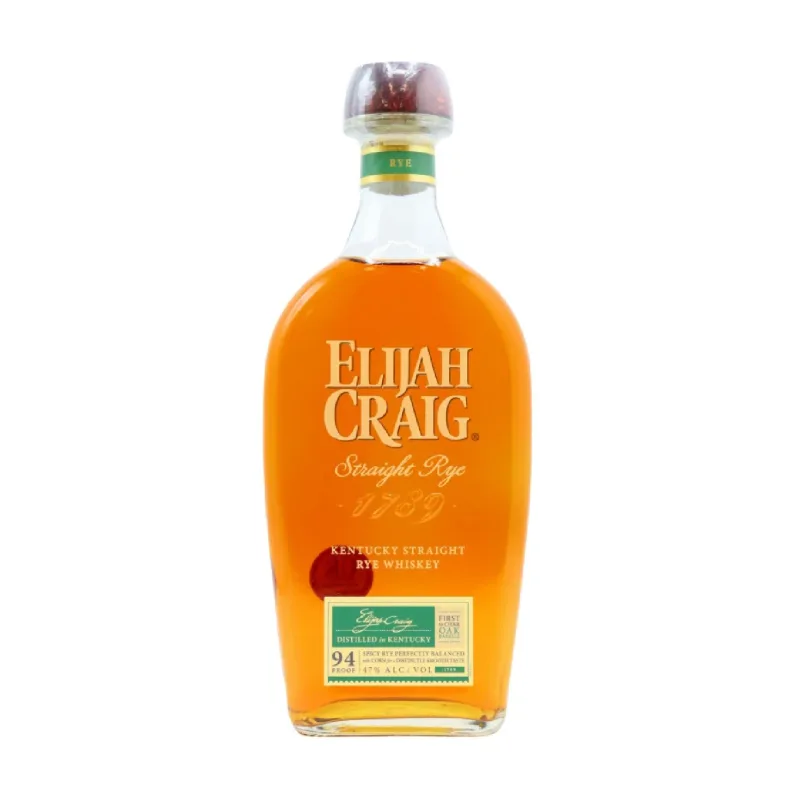 Elijah Craig Kentucky Straight Rye Whiskey (70cl, 47%)