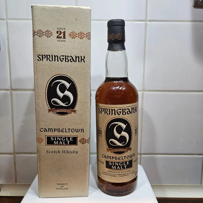 Springbank 21 years old - b. late 1990s early 2000s - 70cl