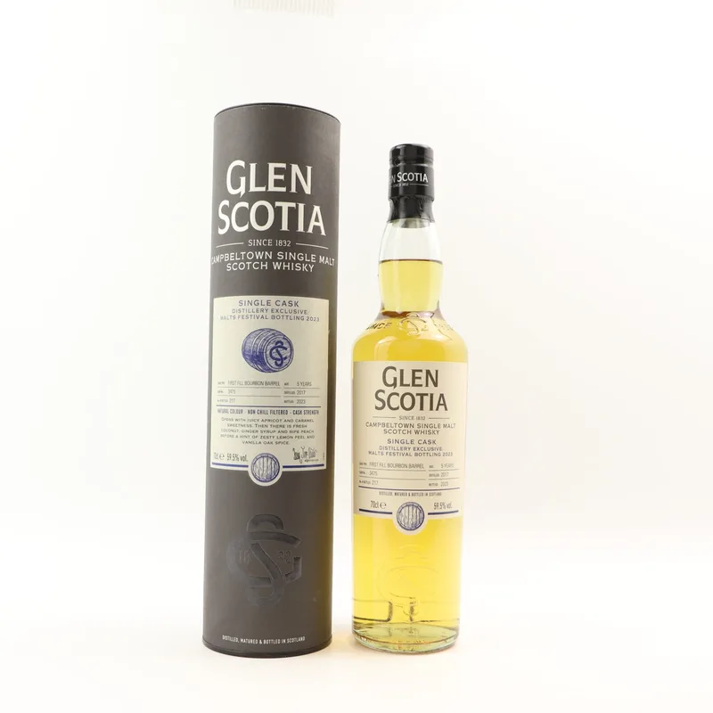 Glen Scotia – 2017 5 Year Old Distillery Exclusive Campbeltown Malts Festival 2023 (70cl, 59.5%)