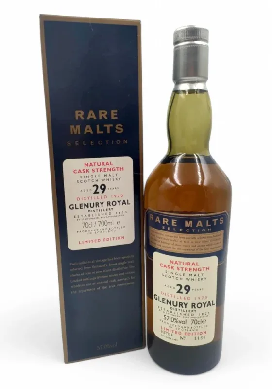 Glenury Royal – 1970/1999 29 Year Old Rare Malts Selection (70cl, 57%)