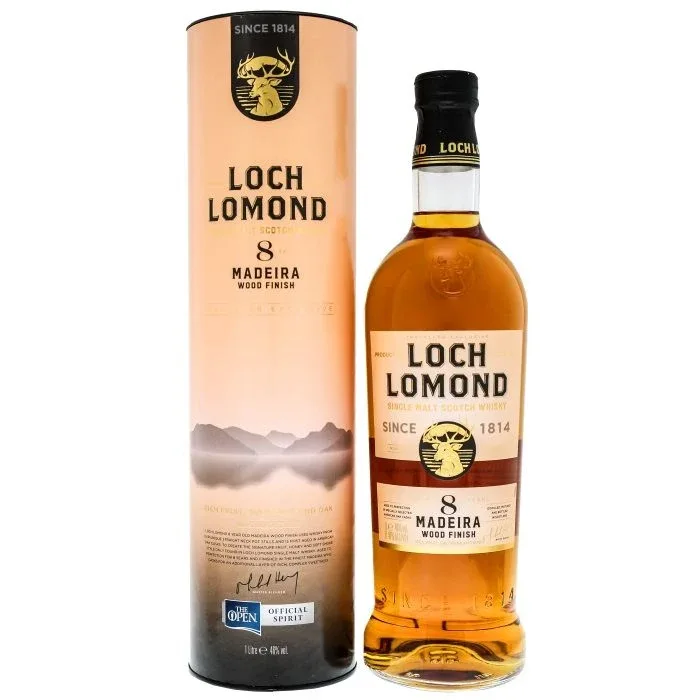 Loch Lomond – 8 Year Old Madeira Wood Finish Travel Retail Exclusive (2022) (1L, 46%)