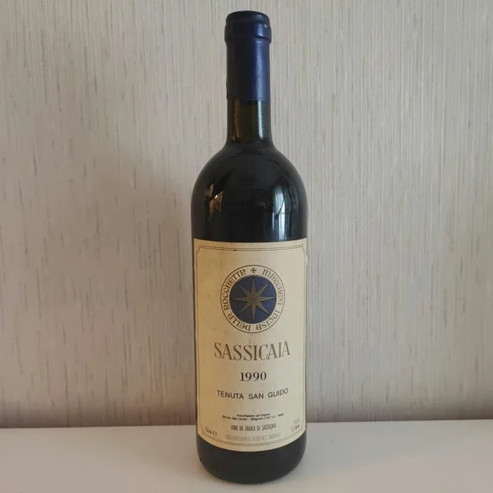 1990 Tenuta San Guido, Sassicaia - Bolgheri - 1 Bottle (0.75L)