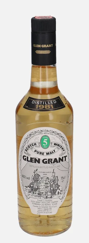 Glen Grant – 1981 5 Year Old (75cl, 40%)