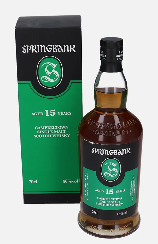 Springbank – 15 Year Old (70cl, 46%)