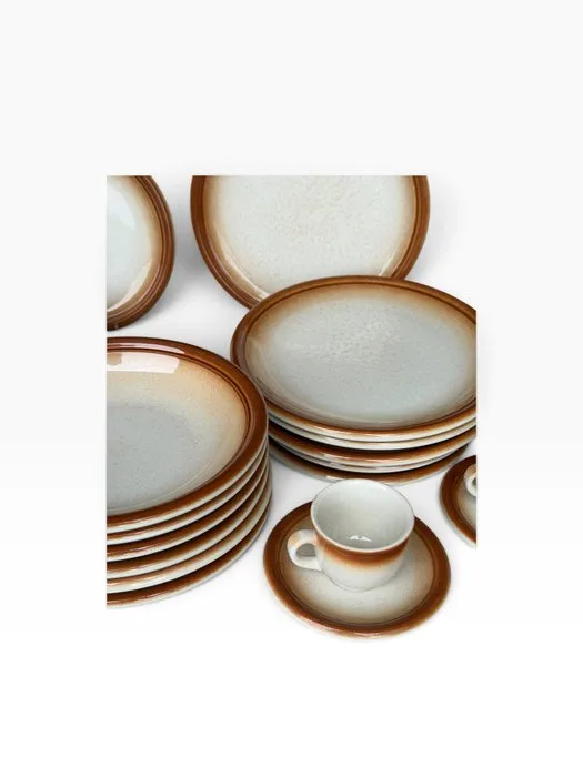 Richard Ginori - Table service for 6 (42) - Porcelain, Ceramic - the 1970s