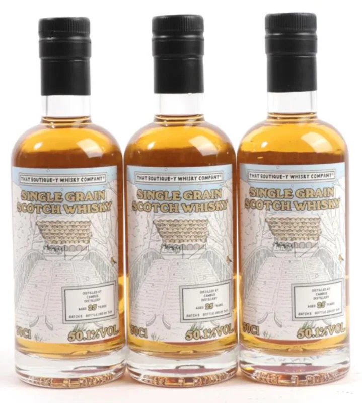 That Boutique-y Whisky Company Cambus 25 Year Old Single Grain Scotch Whisky, Distilled 1993, Bottled 2018