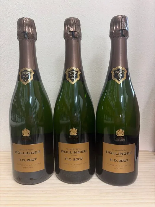 2007 Bollinger, R.D. - Champagne - 3 Bottles (0.75L)