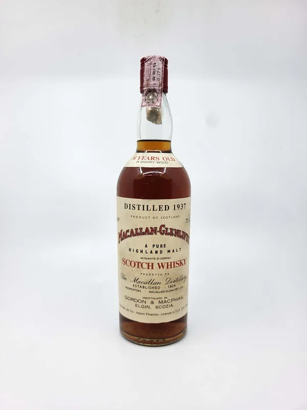 Macallan – 1937 34 Year Old Pinerolo Import