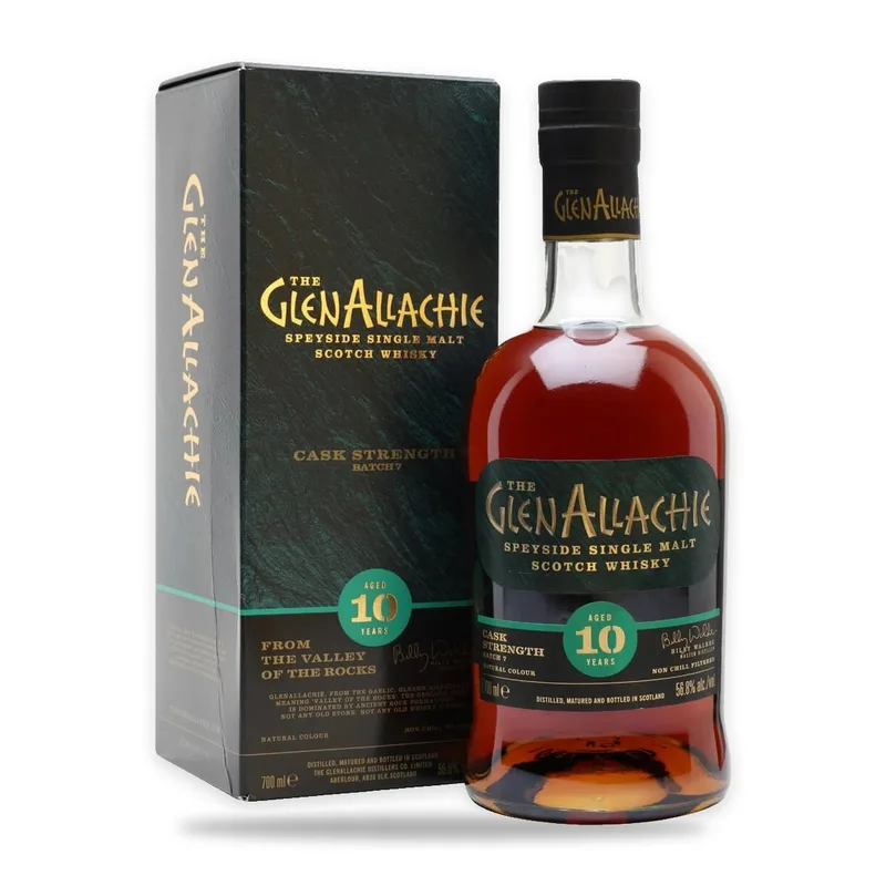 GlenAllachie – 10 Years Cask Strength Batch 7 (70cl, 56.8%)