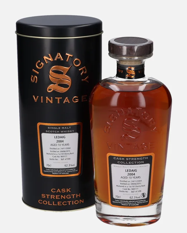 Tobermory – 2004 10 Year Old Signatory Vintage Scotch Whisky Co. Cask Strength Collection
