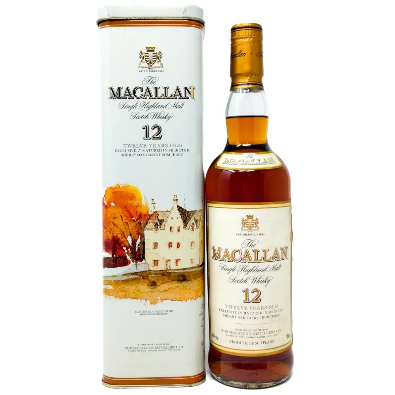 Macallan – 12 Year Old Tin (70cl, 40%)