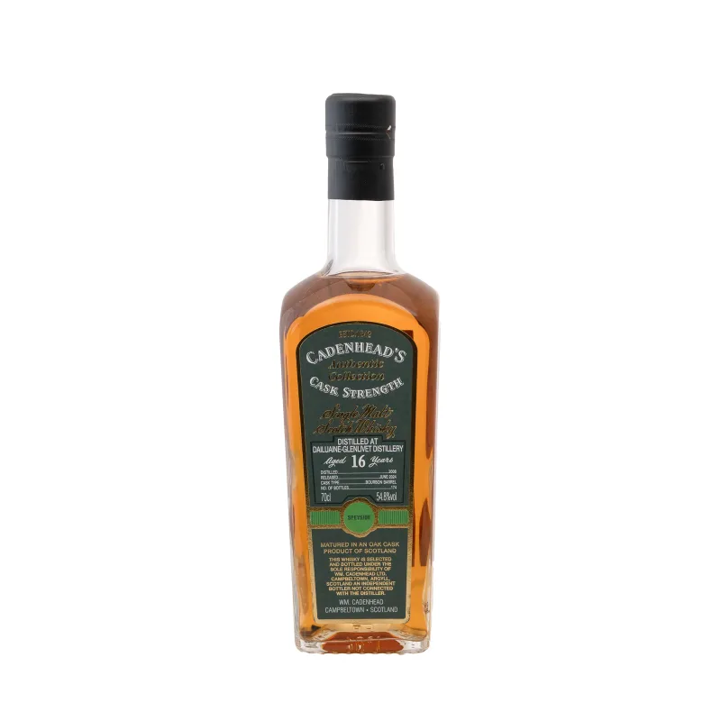 Dailuaine-Glenlivet 2008 16 Year Old Cadenhead's Authentic Collection