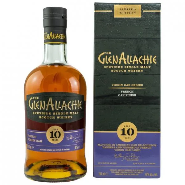 The GlenAllachie 10 Years Old French Oak Finish – Virgin Oak Series