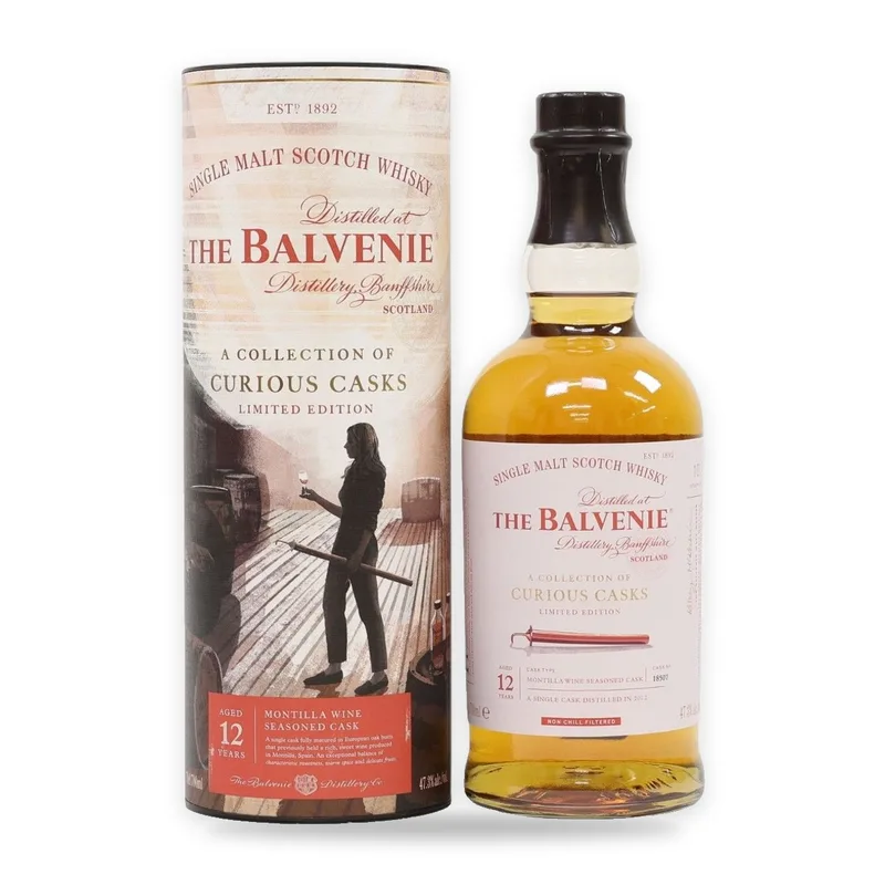 Balvenie – 12 Year Old 2012 - Montilla Wine Seasoned Cask #18507 - A Collection of Curious Casks
