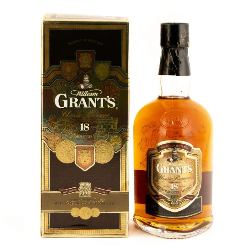 Grant's 18 Year Old Classic Reserve Blended Scotch Whisky (1990s) (70cl, 43%)