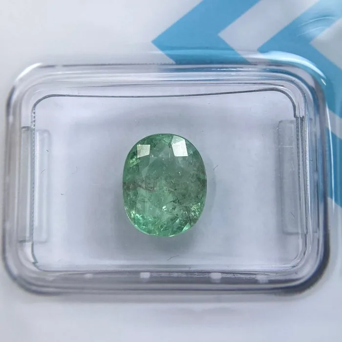 1 pcs Green Tourmaline paraiba - 2.17 ct - International Gemological Institute (IGI) - PARAIBA TOURMALINE