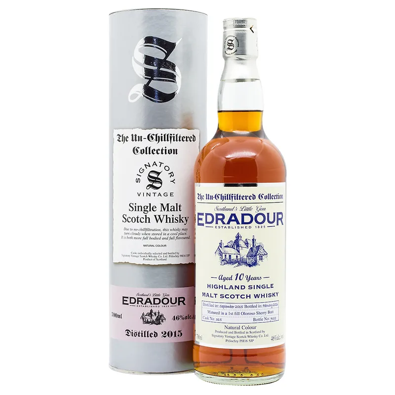 Signatory Vintage Edradour Aged 10 Years 2015/2026 Cask 315 (70cl, 46%)