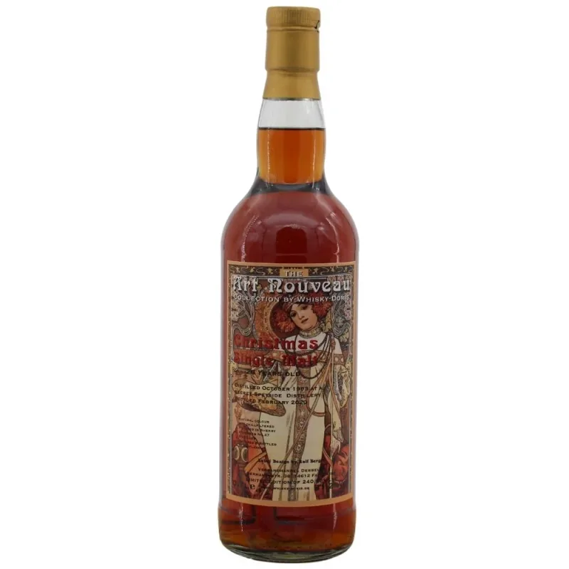 Secret Speyside Christmas 26 Year Old 1993/2020 Whisky-Doris Art Nouveau (70cl, 51.2%)