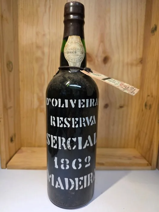 1862 D'Oliveiras - Madeira Sercial, Frasqueira (Vintage), Reserva - 1 Bottle (0.75L)