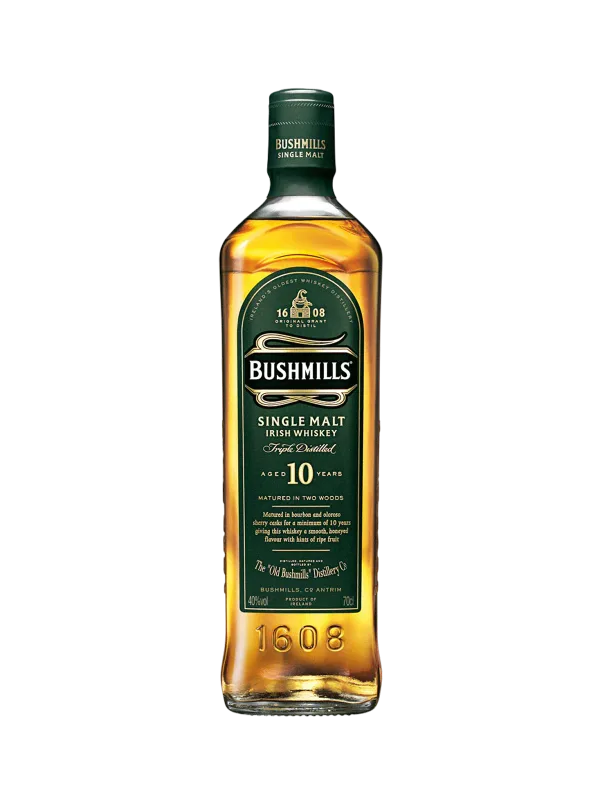 Bushmills – 10 Year Old Single Malt Irish Whiskey