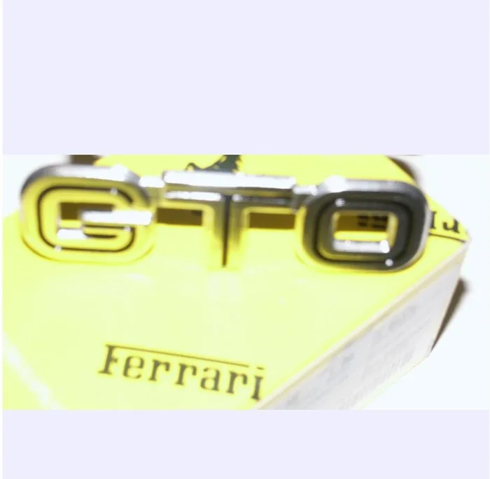 Ferrari 288 "GTO" Emblem - 2 pin (New Old Stock) - Ferrari - Extremely Rare - supplied in Ferrari box