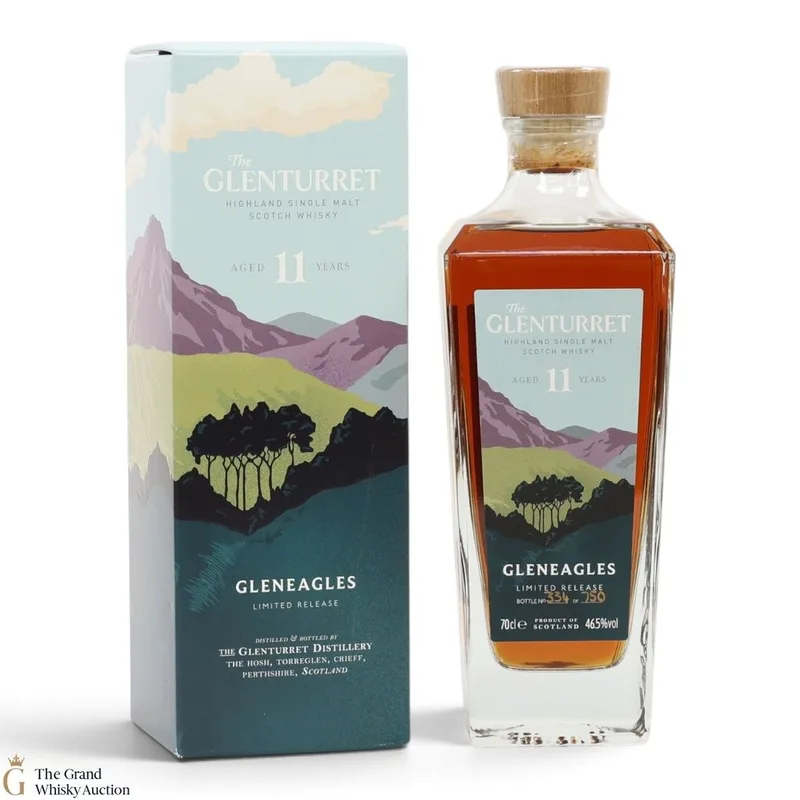 Glenturret – 11 Year Old - Gleneagles Limited Edition (46.5%) (70cl, 46.5%)
