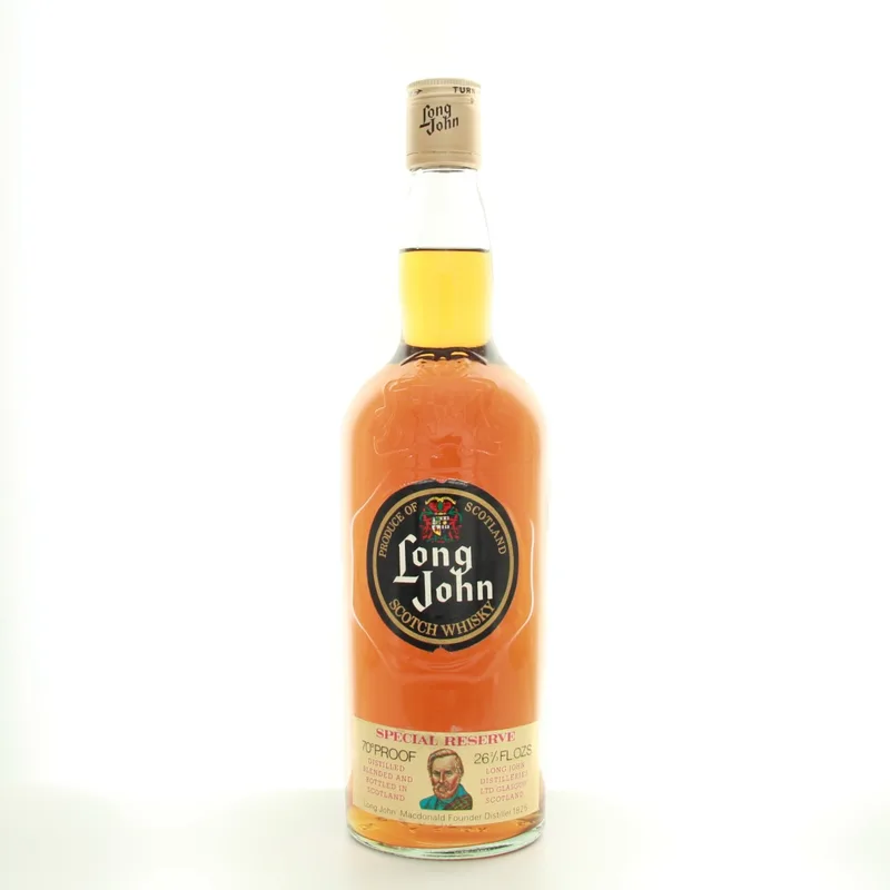 Long John Special Reserve (1970s Edition) (75.7cl, 70 Proof%)