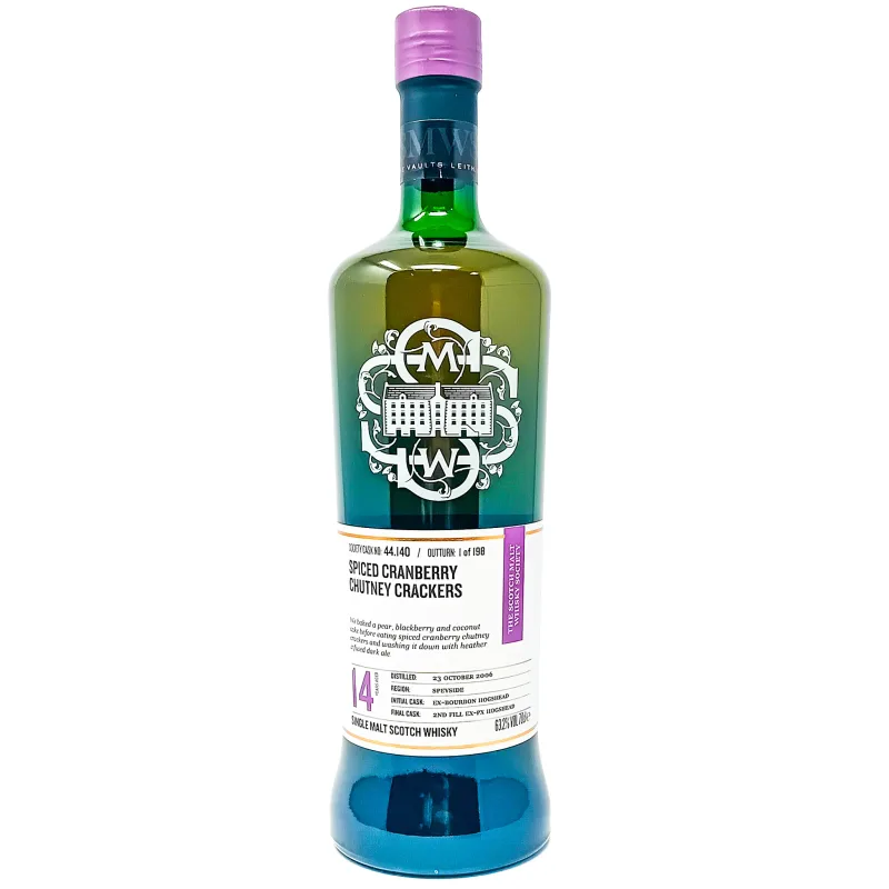 Craigellachie – 14 Year Old 2006 SMWS 44.140 'Spiced Cranberry Chutney Crackers'