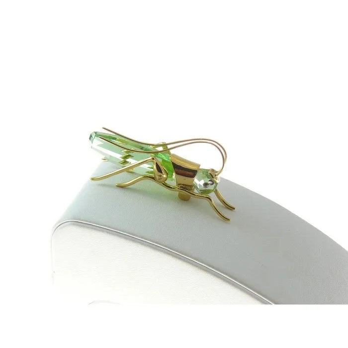 Swarovski - Statue, Swarovski Paradise Bugs - Cavalletta Aptera 241914 - 2 cm - Crystal - 2000