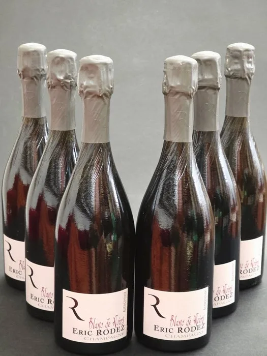Eric Rodez, Blanc de Noirs - Champagne, Ambonnay Blanc de Noirs, Extra Brut - 6 Bottles (0.75L)