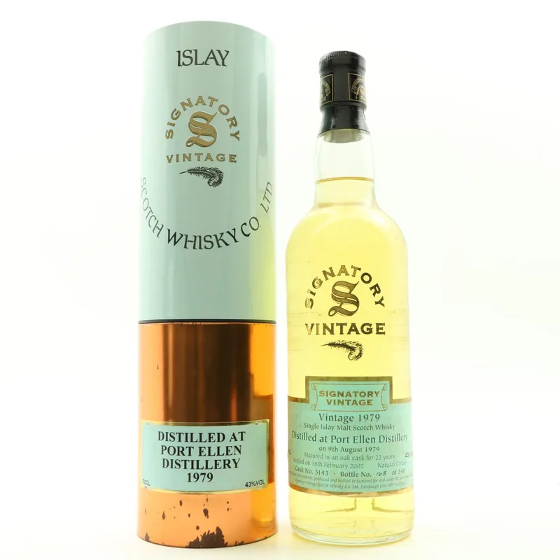 Port Ellen – 1979 22 Year Old Signatory (70cl, 43%)